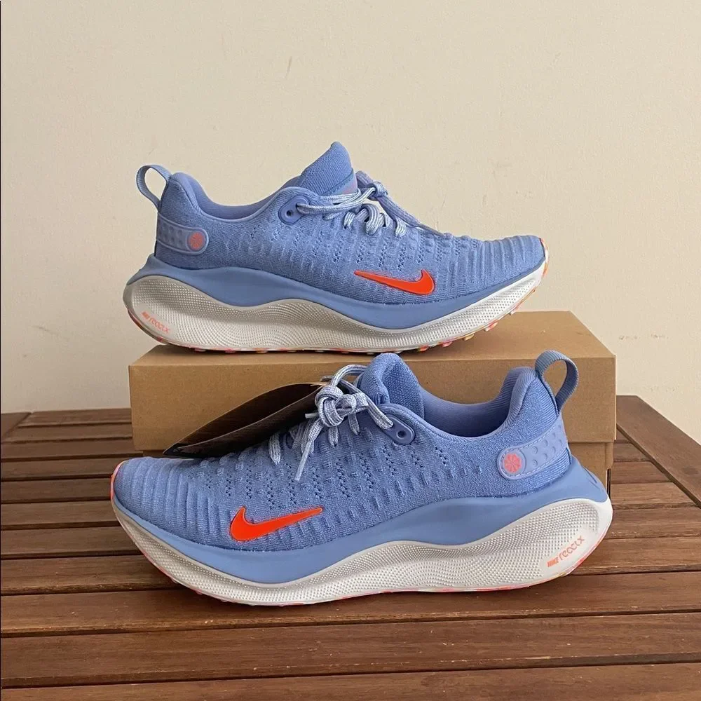 Nike InfinityRN 4 Blue/Orange US Women Size 7.5/UK 5/EU 38.5(DR2670-403)MSRP$150